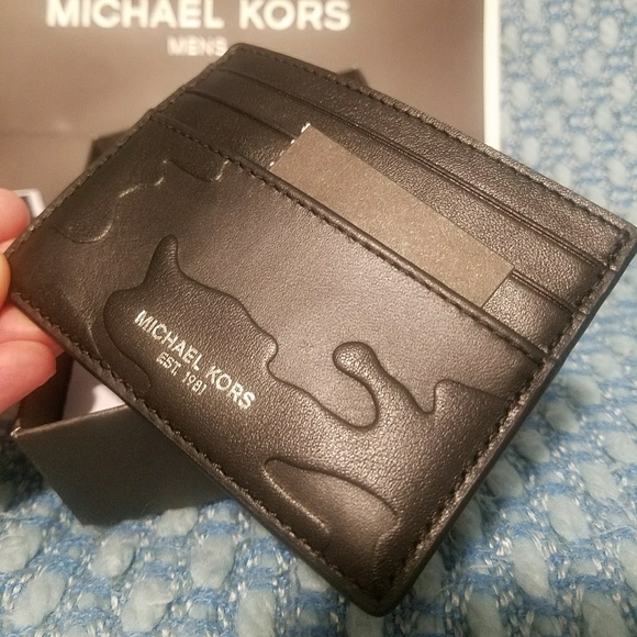 fathers day new card case leather w box AUTHENTIC - Picture 7 of 8